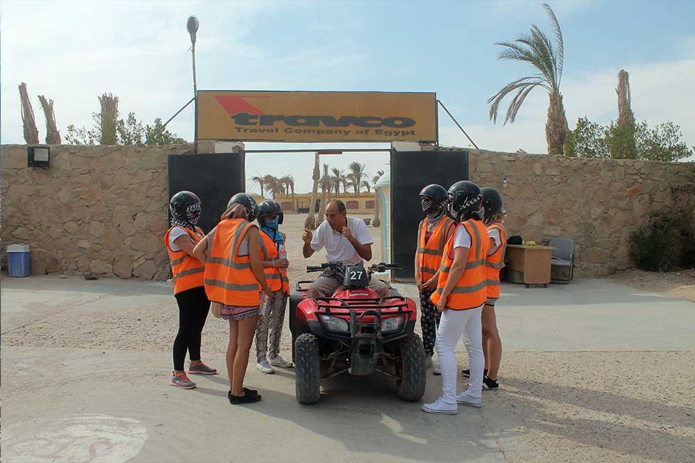  Evening quad bike experience with camel ride and tea in Hurghada