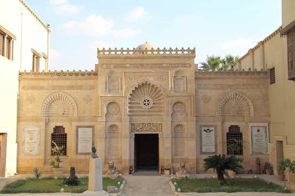 Old Cairo with the hanging church, Coptic Museum, and Sultan Hassan Mosque