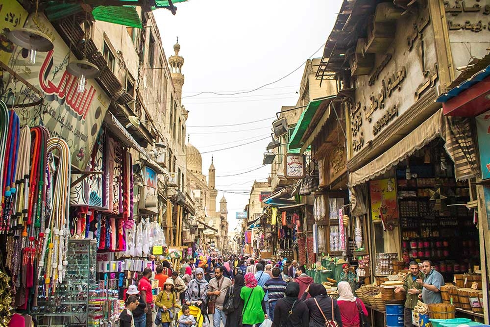 Tour of Historic Cairo with Al-Muizz Street, Alazhar mosque and Khan El Khalil Bazar