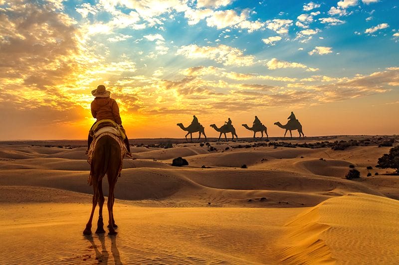 Badawya Desert Safari with dinner and show in Hurghada