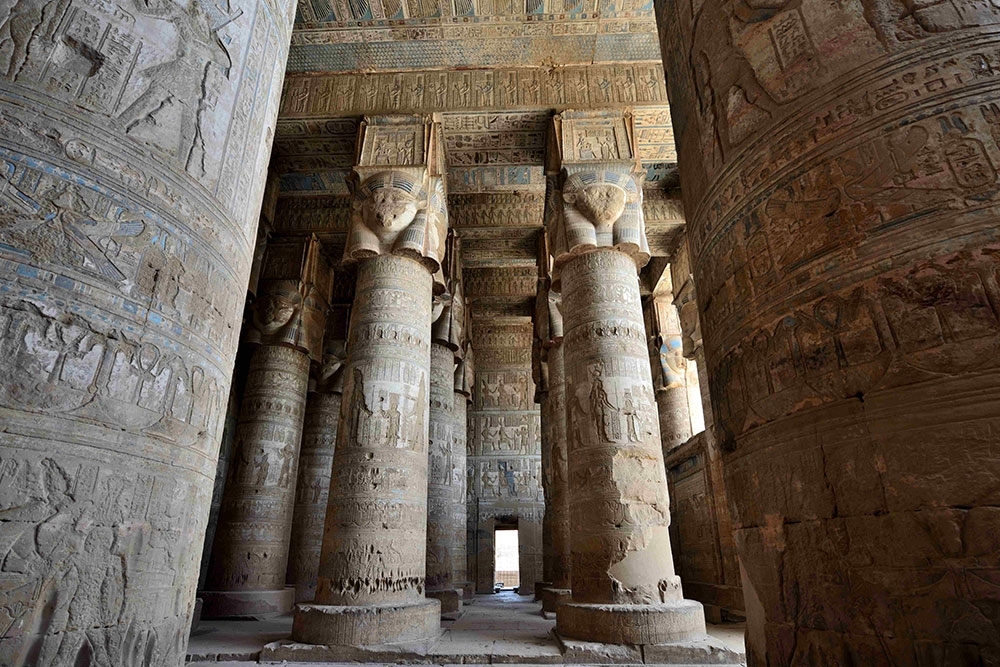 Tour of  Dendera Temple onboard Lotus Cruise with lunch from Luxor