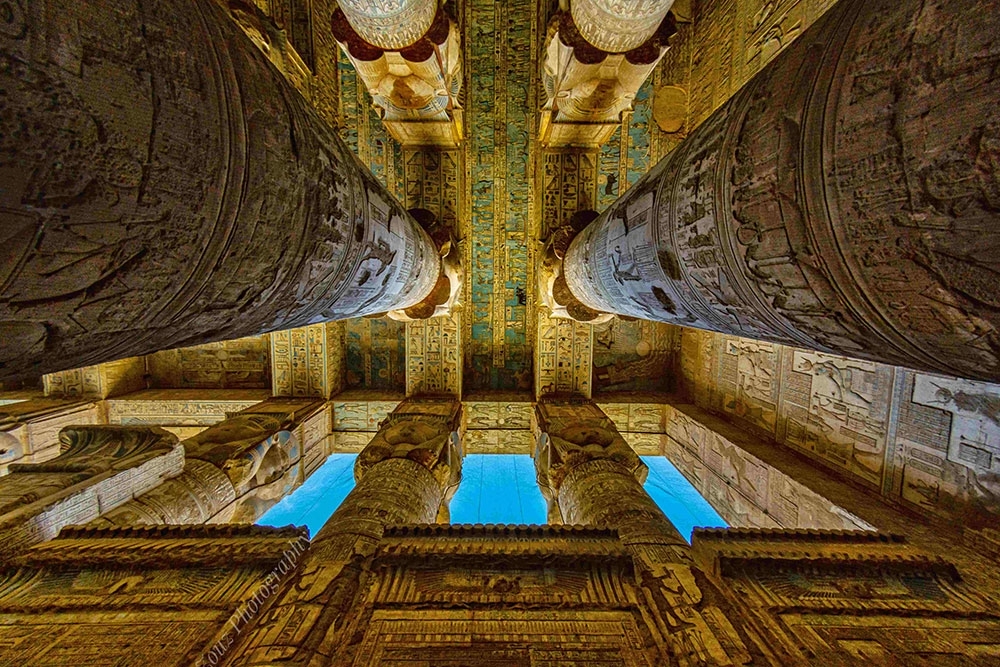 Tour of  Dendera Temple onboard Lotus Cruise with lunch from Luxor